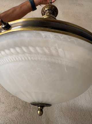 Lámpara colgante estilo antiguo