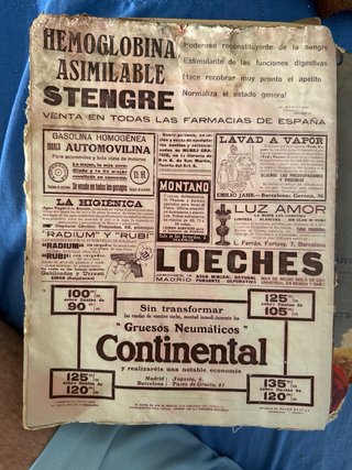 Revista antigua Mundo Gráfico 4 febrero 1914