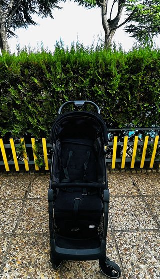 Carrito Chicco Aero We Negro para Viaje