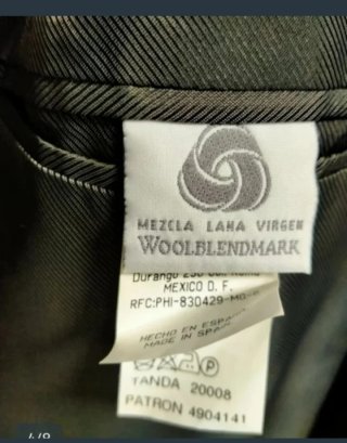Traje Springfield Gris Talla L