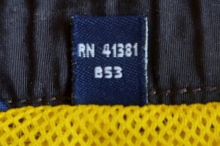 Bañador Vintage Polo Sport XL Amarillo