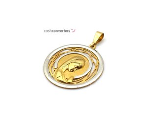 medalla oro 18k