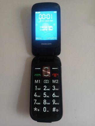 Maxcom MM834 Móvil Libre Negro
