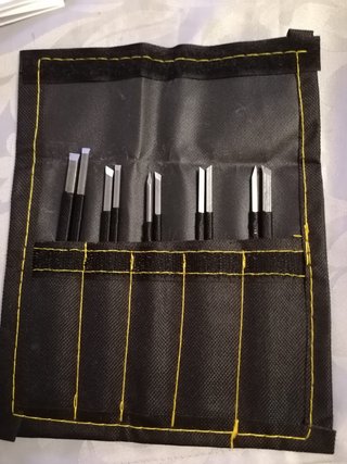 Set de cinceles para piedra