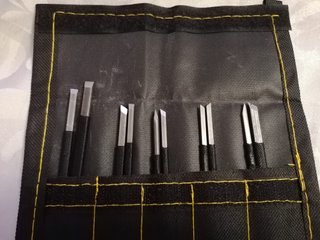 Set de cinceles para piedra