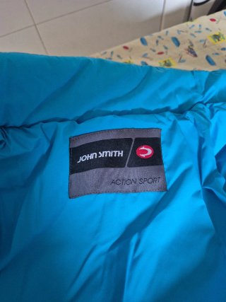 Abrigo acolchado azul John Smith