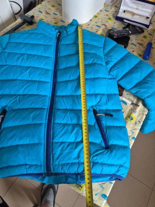 Abrigo acolchado azul John Smith