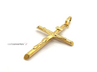 crucifijo oro 18k