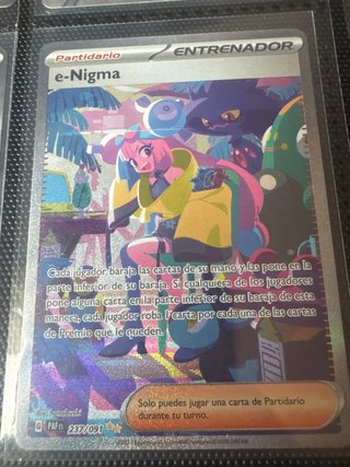 Pokemon Partidario e-Nigma 237/091
