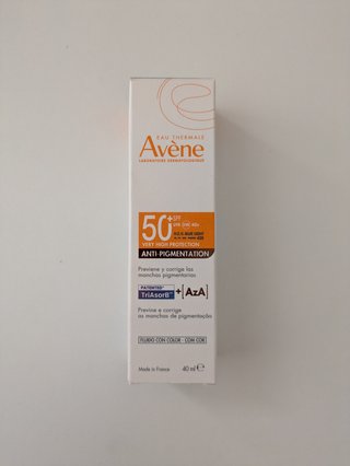 NUEVO Avène Crema Solar Anti-Pigmentación SPF 50