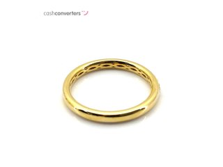 anillo oro 18k con piedra con circonita t. 16 (17,84 mm)