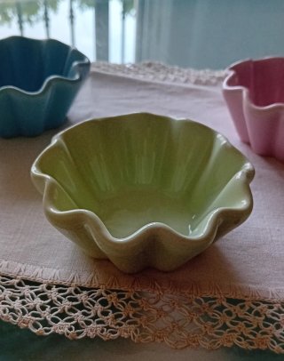 Set 3 Ciotoline Smerlate Ceramica