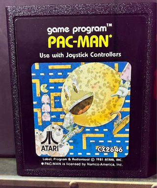 Pac-Man Atari CX2646 Videojuego