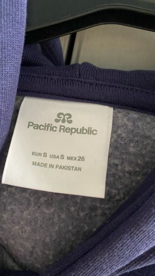 Sudadera oversize azul marino