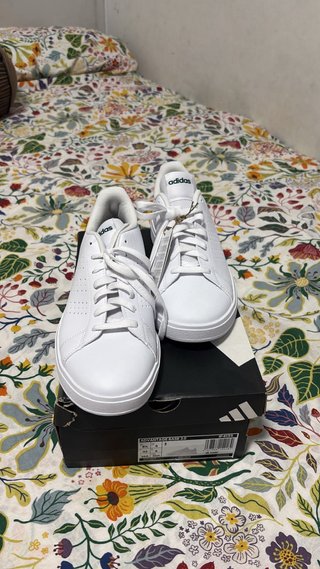Adidas Advantage Base 2.0 Talla 42 Blancas