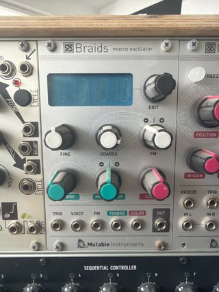 Mutable Instruments Braids Eurorack Module