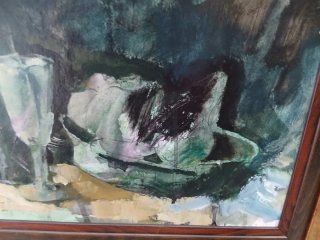 Bodegón de Pedro Bueno Salto - Óleo sobre tabla