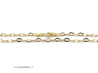 cadena oro 18k 22cm