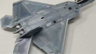 Maqueta Avión F-22 Raptor 1:48