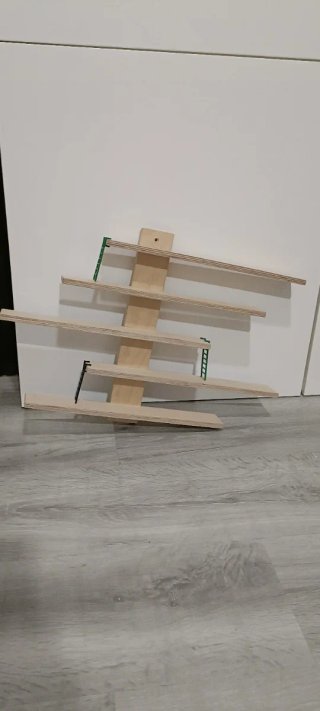 Escalera de madera para juegos