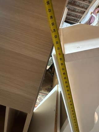 Perchero de pared con espejo