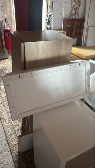 Perchero de pared con espejo