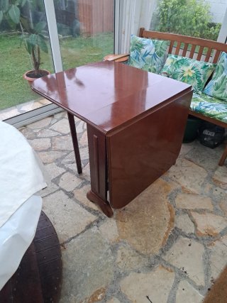 Mesa Comedor Extensible Madera Marrón