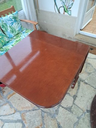 Mesa Comedor Extensible Madera Marrón