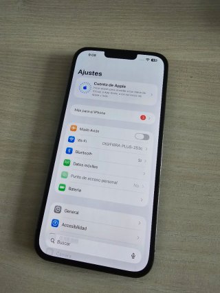 iPhone 13 Pro Max 128GB Negro Batería 100%