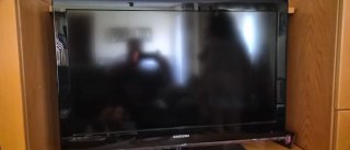 Televisión Samsung Negra