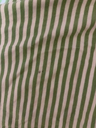 Camiseta Mango Rayas Verdes y Blancas Talla M