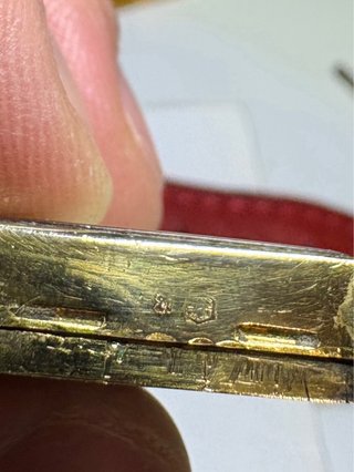 Cartier Tank Vintage Reloj Dorado