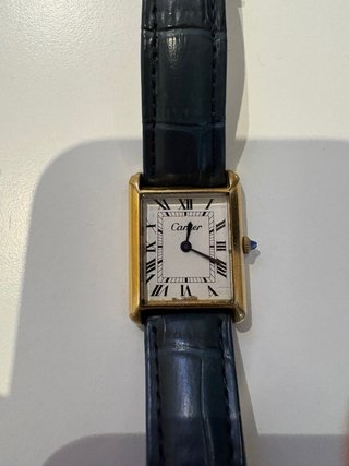 Cartier Tank Vintage Reloj Dorado