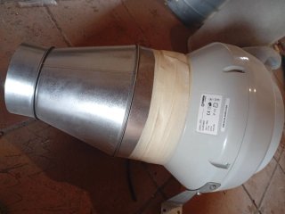 Extractor de aire 1100 m3/h