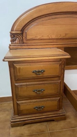 Conjunto de dormitorio madera maciza