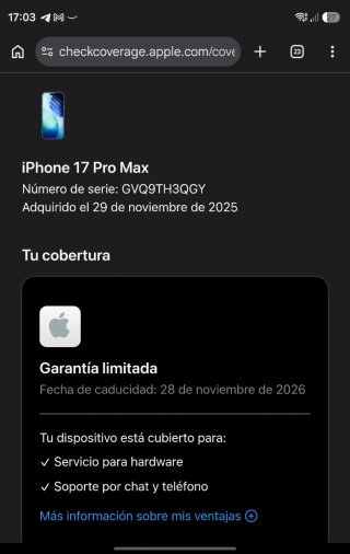 iPhone 17 Pro Max 2 CICLOS DE CARGA