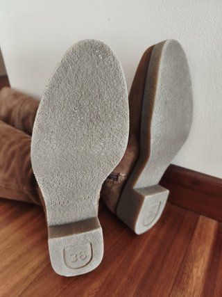 Botas Unisa Marrones Piel Talla 38