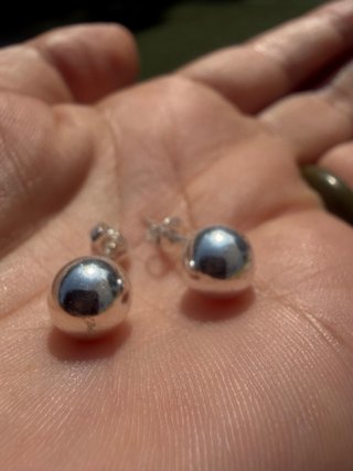 Pendientes Plata 925 Bola