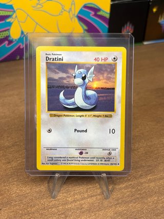 Carta Pokémon Dratini 26/102 Base Set