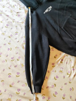 Sudadera STWD negra estampado café
