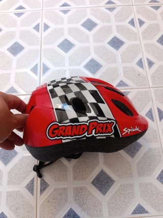 Casco Bicicleta Niño Rojo Spiuk.