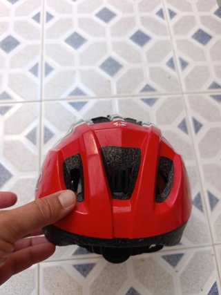 Casco Bicicleta Niño Rojo Spiuk.