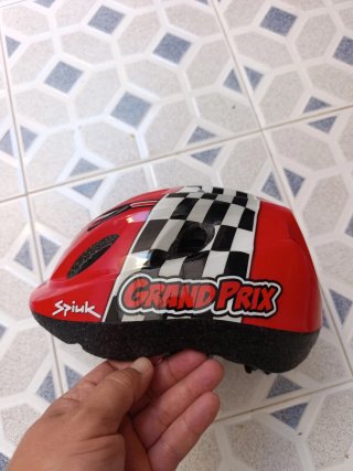 Casco Bicicleta Niño Rojo Spiuk.