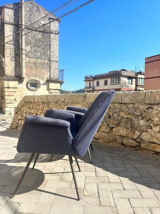 Coppia Poltrone Vintage Anni '50 Gastone Rinaldi