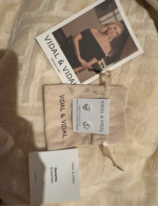 Pendientes Vidal & Vidal Plata 1ª Ley