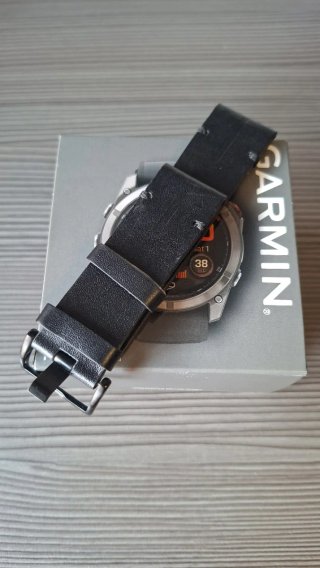 Correa Garmin Fenix 8 51mm Piel Negra
