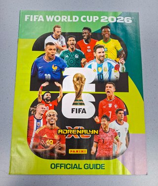 Álbum Panini Adrenalyn Mundial FIFA 2026 Deluxe