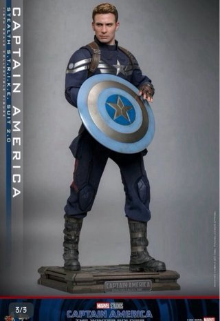 Figura Hot Toys Capitán América 2.0 Stealth
