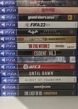 PS4 Slim (PlayStation 4) Negra