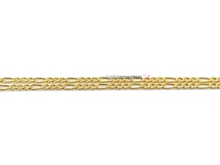cadena oro 18k 22cm